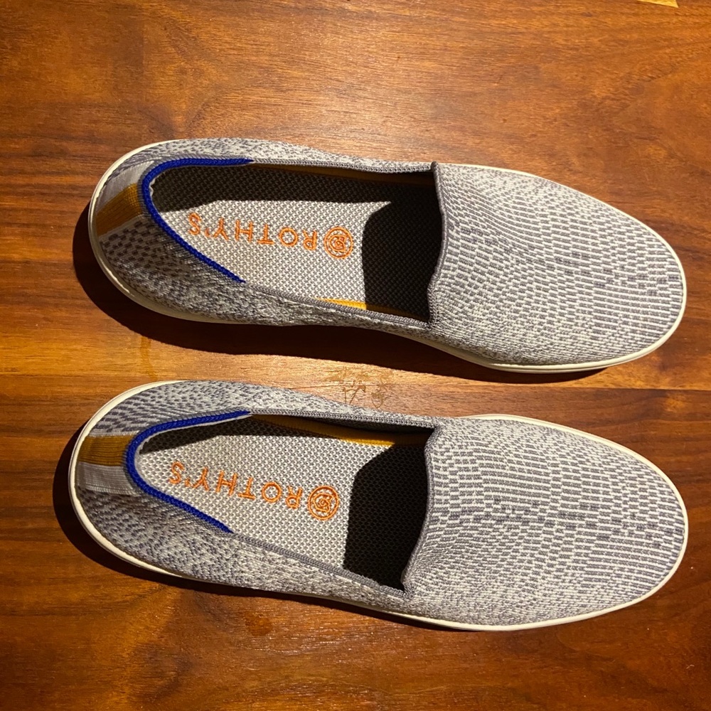 Rothy’s Sneakers, Size 10, Opal Python
